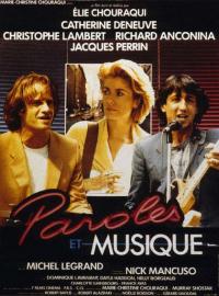 Jaquette du film Paroles et Musique