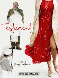 Jaquette du film Testament