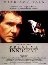 Jaquette du film Présumé innocent