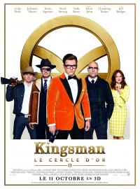 Jaquette du film Kingsman : Le Cercle d'or