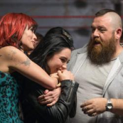 Une famille sur le ring