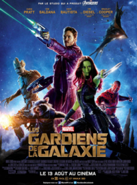 Jaquette du film Les Gardiens de la Galaxie