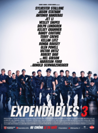 Jaquette du film Expendables 3