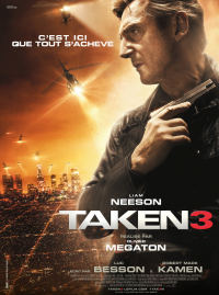 Jaquette du film Taken 3