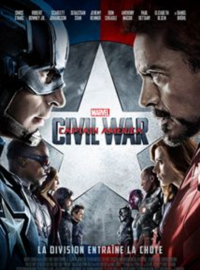 Jaquette du film Captain America: Civil War