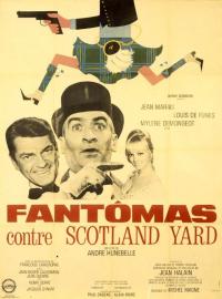 Jaquette du film Fantômas contre Scotland Yard