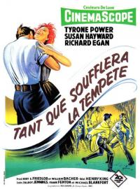 Jaquette du film Tant que soufflera la tempête