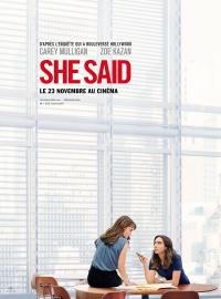 Jaquette du film She Said