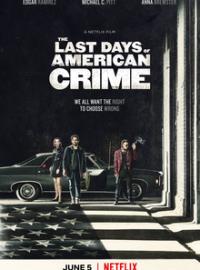 Jaquette du film The Last Days of American Crime
