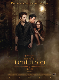 Jaquette du film Twilight, chapitre II : Tentation